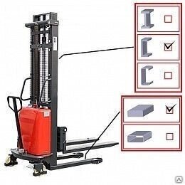 Штабелер с электроподъемом SES3010 Oxlift