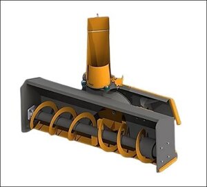 Снегометатель Bawoo шнекороторный ширина 180 мм