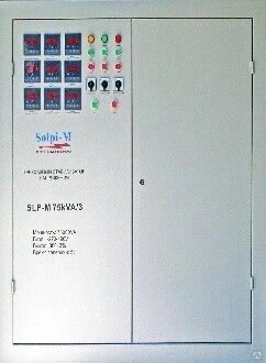 Стабилизатор электромеханического типа трёхфазный SBW-F Solpi-M SBW 100kVA/3 от компании ЭлМедиа Групп - фото 1