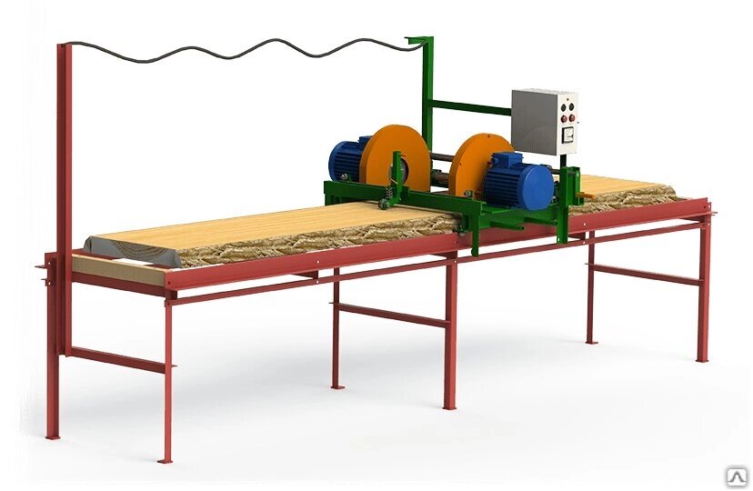 Станок кромкообрезной двух-пильный «Алтай-011» 2х5,5 либо 2х7,5 кВт от компании ЭлМедиа Групп - фото 1