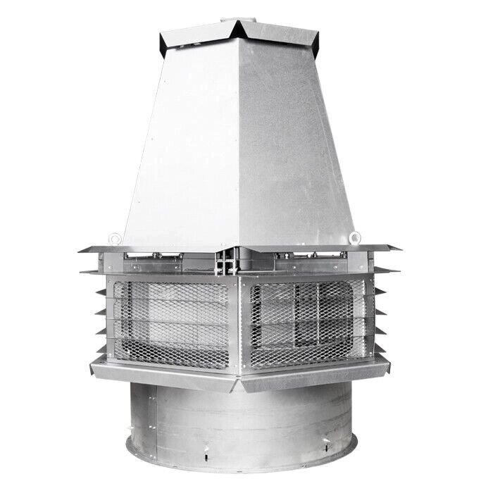 Вентилятор крышный дымоудаления ВКР1ДУ-10 ВКР2ДУ-10 диаметр колеса 0,9 11 кВт от компании ЭлМедиа Групп - фото 1