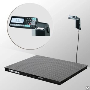Весы платформенные 4D-PM-12/12-1000-RL с печатью этикеток