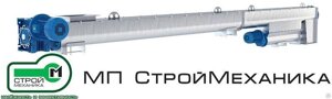 Винтовой лотковый конвейер с микродозатором Армата ЛМД (нержавеющая сталь)