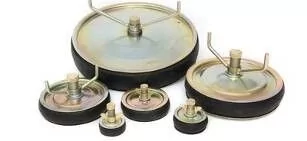 Заглушка канализационная стальная 50 мм 2" (226747541) купить с ...