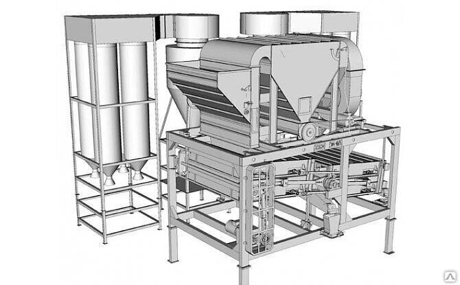 Зерноочистительная машина ЗМ-10 от компании ЭлМедиа Групп - фото 1