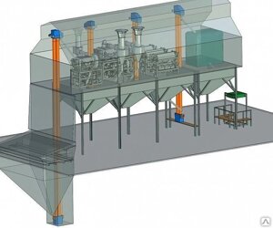 Зерноочистительный комплекс ЗАВ-20