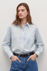 Finn-Flare Блузка-рубашка с хлопком XS