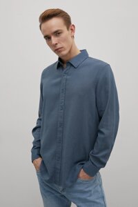 Finn-Flare Льняная рубашка S