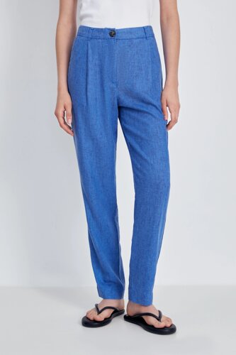 Finn-Flare Льняные брюки женские casual стиля XL