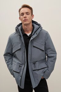 Finn-Flare Мужская куртка с капюшоном 2XL