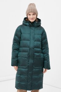 Finn-Flare Пуховое пальто женское с капюшоном 2XL