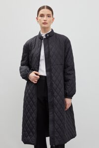 Finn-Flare Стеганое пальто в длине миди XS