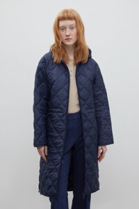Finn-Flare Стеганое утепленное пальто с капюшоном XL