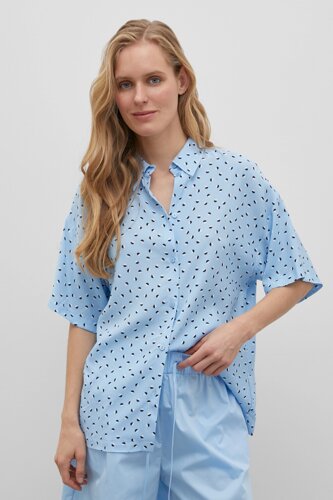 Finn-Flare Женская рубашка с отложным воротничком 2XL