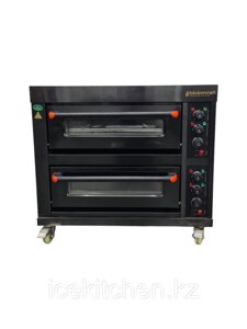 Печь газовая пекарская, жарочный шкаф 2*2