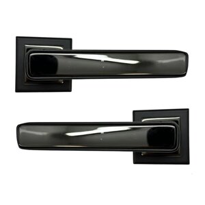 Дверная ручка на розетке Meloni F807 BB/BN