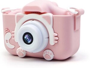 Фотоаппарат Childrens fun Camera Cute Kitty розовый