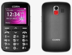Мобильный телефон CORN E241 Черный, красный