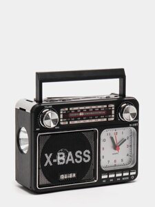 Портативная радио-блютуз колонка MEIER X-BASS M-35BT