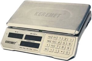 Весы для торговли keremet ACS KRM-968S