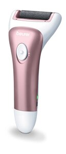 Beurer MP55 Электрическая роликовая пилка для педикюра, белый/розовый