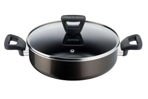 Короткая кастрюля TEFAL C38471 Titanyum 2x Xl, 26 см