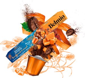 Nespresso Belmio Premium Decaffeinato Caramel Кофе в капсулах