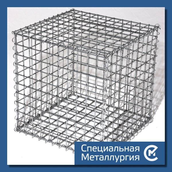 Габион стальной КА 6х2х0,5 мм ГОСТ Р 52132-2003 от компании Специальная металлургия - Алмата - фото 1