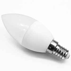 Лампа светодиодная Sham 10Вт, Е14, 6500к (свеча)