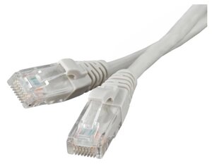 ПАТЧ-КОРД UTP CAT 5E, RJ45, 5,0 M (СЕРЫЙ)