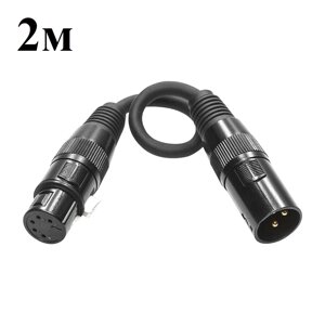 Аудио кабель Орбита XLR 5pin-XLR (3pin Male-5pin Female) 2м