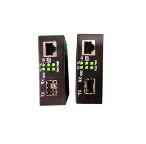 Медиаконвертер TRENSBATTER SFP в RJ45 гигабитный SFP GPON/OLT 1000