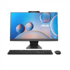 Asus моноблок ASUS E3402WVA-BPC0090/black/23.8 FHD/I7-1355U/16G/D5/1T PCIE/wifi6+BT5.2/720p/90W/WL kbms/DOS