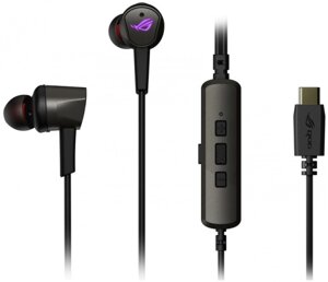 Asus Вставная игровая гарнитура ROG Cetra II: разъем USB-C для подключения к ПК, Nintendo Switch, к ROG Phone 5