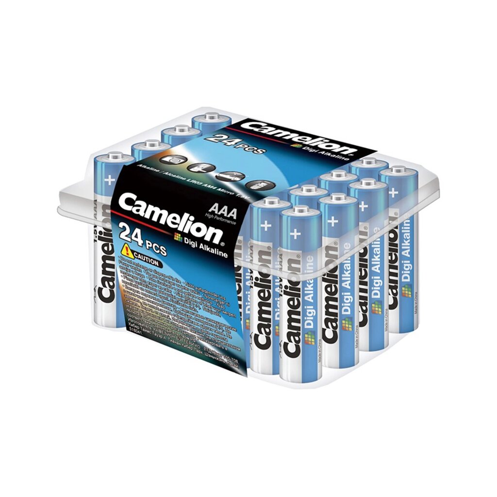 Батарейка CAMELION Digi Alkaline LR03-BP24DG 24 шт. в упак. от компании icopy - фото 1