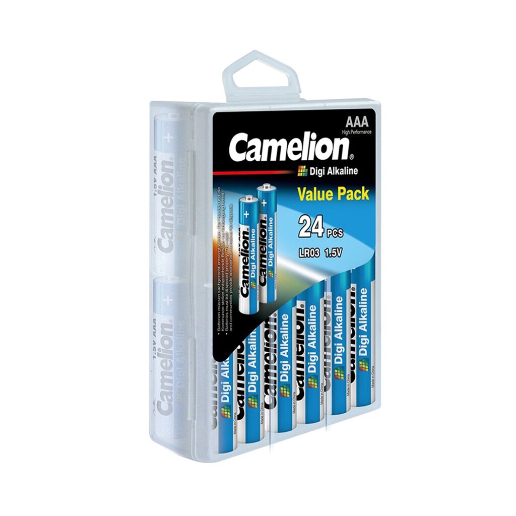 Батарейка CAMELION Digi Alkaline LR03-PBH24DG 24 шт. в упак. от компании icopy - фото 1