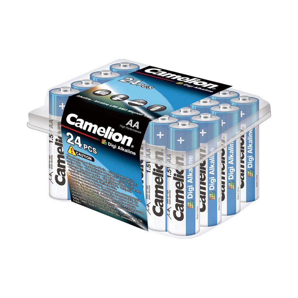 Батарейка CAMELION Digi Alkaline LR6-BP24DG 24 шт. в упак. от компании icopy - фото 1