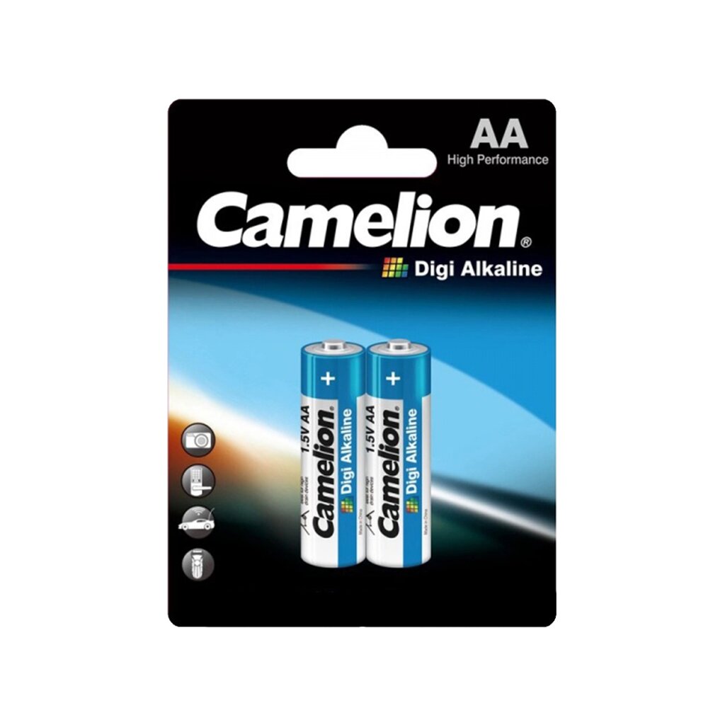 Батарейка CAMELION Digi Alkaline LR6-BP2DG 2 шт. в блистере от компании icopy - фото 1