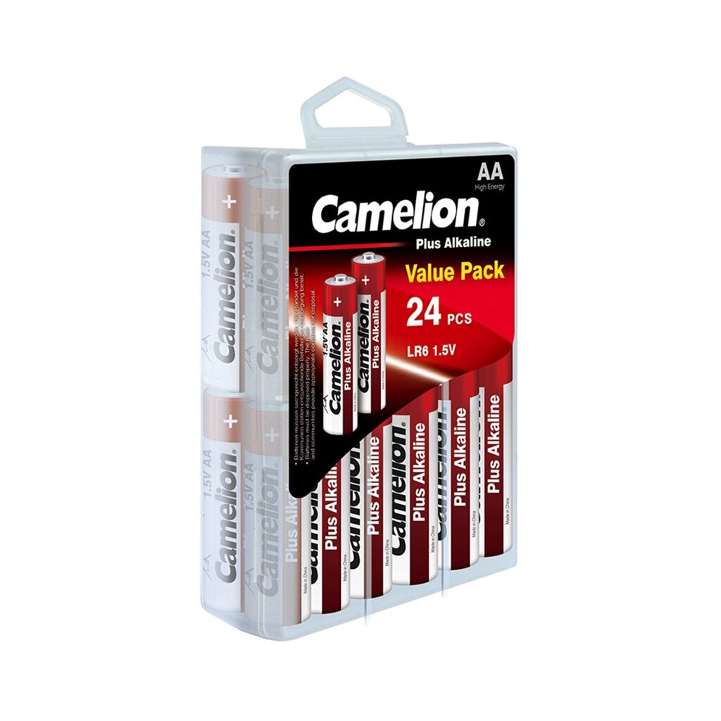 Батарейка CAMELION Plus Alkaline LR6-PBH24 24 шт. в упак. от компании icopy - фото 1