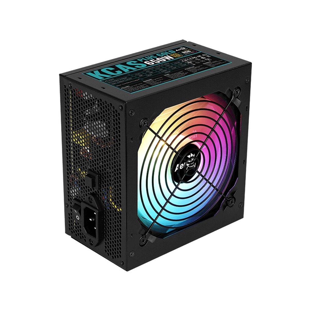 Блок питания Aerocool KCAS PLUS GOLD 650W RGB от компании icopy - фото 1