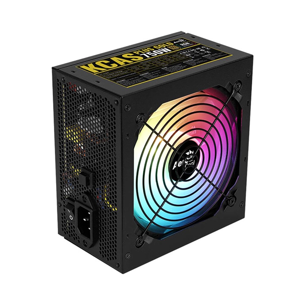 Блок питания Aerocool KCAS PLUS GOLD 750W RGB от компании icopy - фото 1