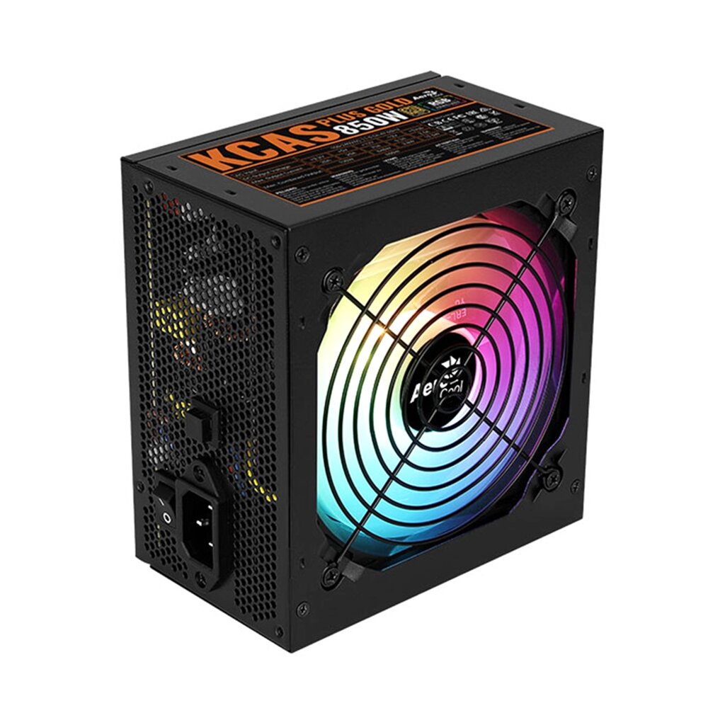 Блок питания Aerocool KCAS PLUS GOLD 850W RGB от компании icopy - фото 1