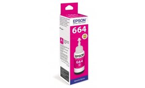 Чернила Epson C13T66434A L100/110/120/1300/132/200/210/222/300/312/350/355/362/366/456/550/555/566 пурпурный