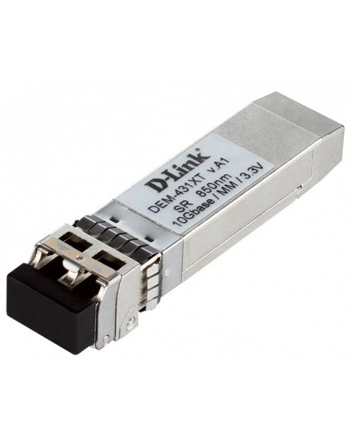 D-Link DEM-431XT SFP-трансивер с 1 портом 10GBASE-SR (без DDM)  многомод питание 3.3 В (до 300м) от компании icopy - фото 1