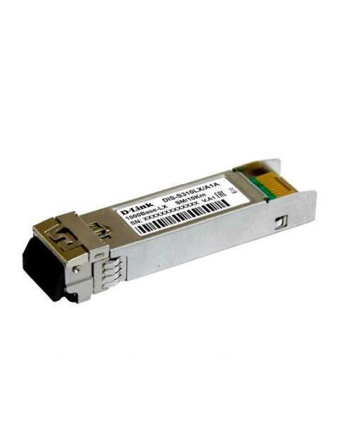 D-Link DIS-S310LX/A1A SFP-трансивер с 1 портом 1000Base-LX для одномодового оптического кабеля (до 1 от компании icopy - фото 1