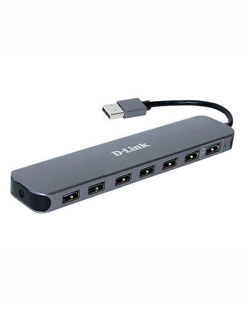 D-Link DUB-H7/E1A комбинированный 7-ти портовый концентратор от компании icopy - фото 1