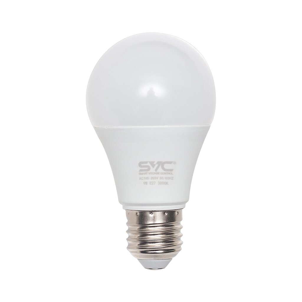 Эл. лампа светодиодная SVC LED G45-9W-E27-3000K, Тёплый от компании icopy - фото 1