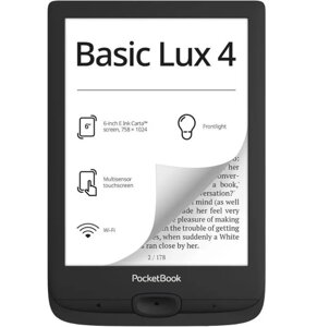 Электронная книга PocketBook PB618-P-CIS черный