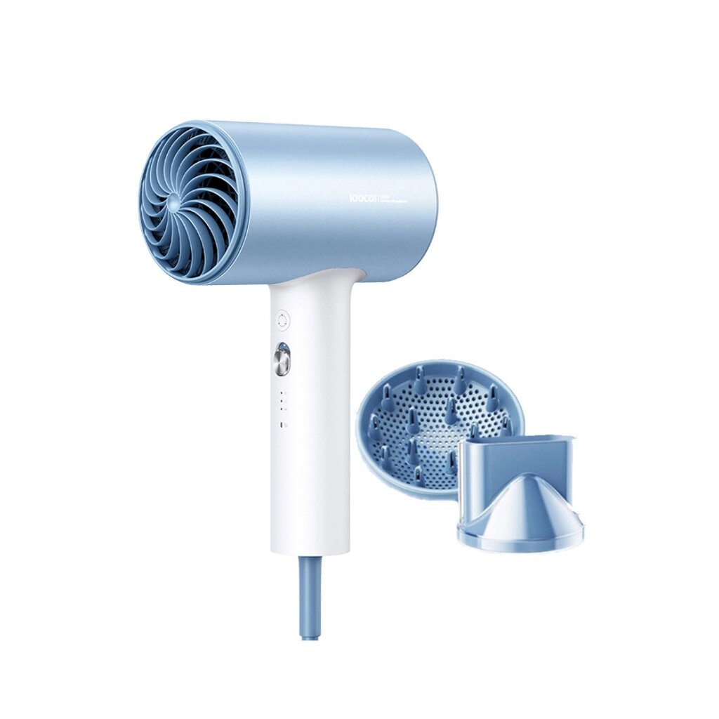 Фен для волос Soocas H5 Hair Dryer с диффузором Синий от компании icopy - фото 1