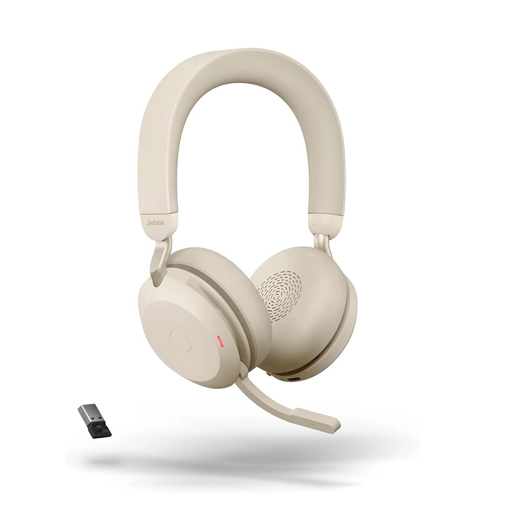 Гарнитура Jabra Evolve2 75 Link380a MS Stereo Beige USB-A от компании icopy - фото 1